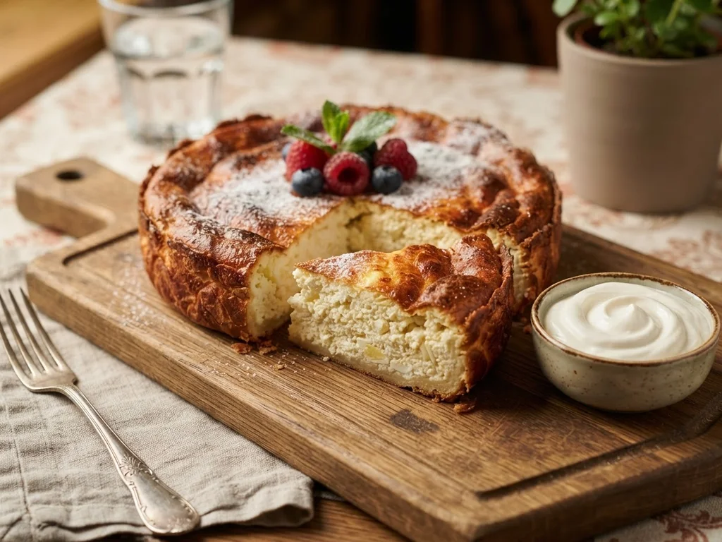 Сырники классические со сметаной
